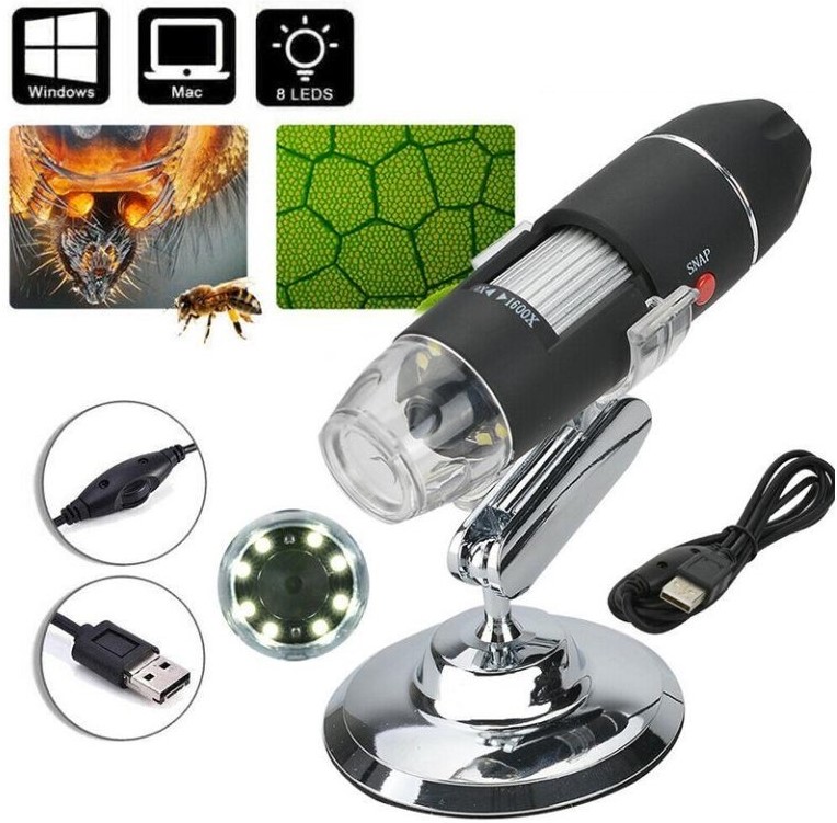 Unikalny cyfrowy mikroskop USB